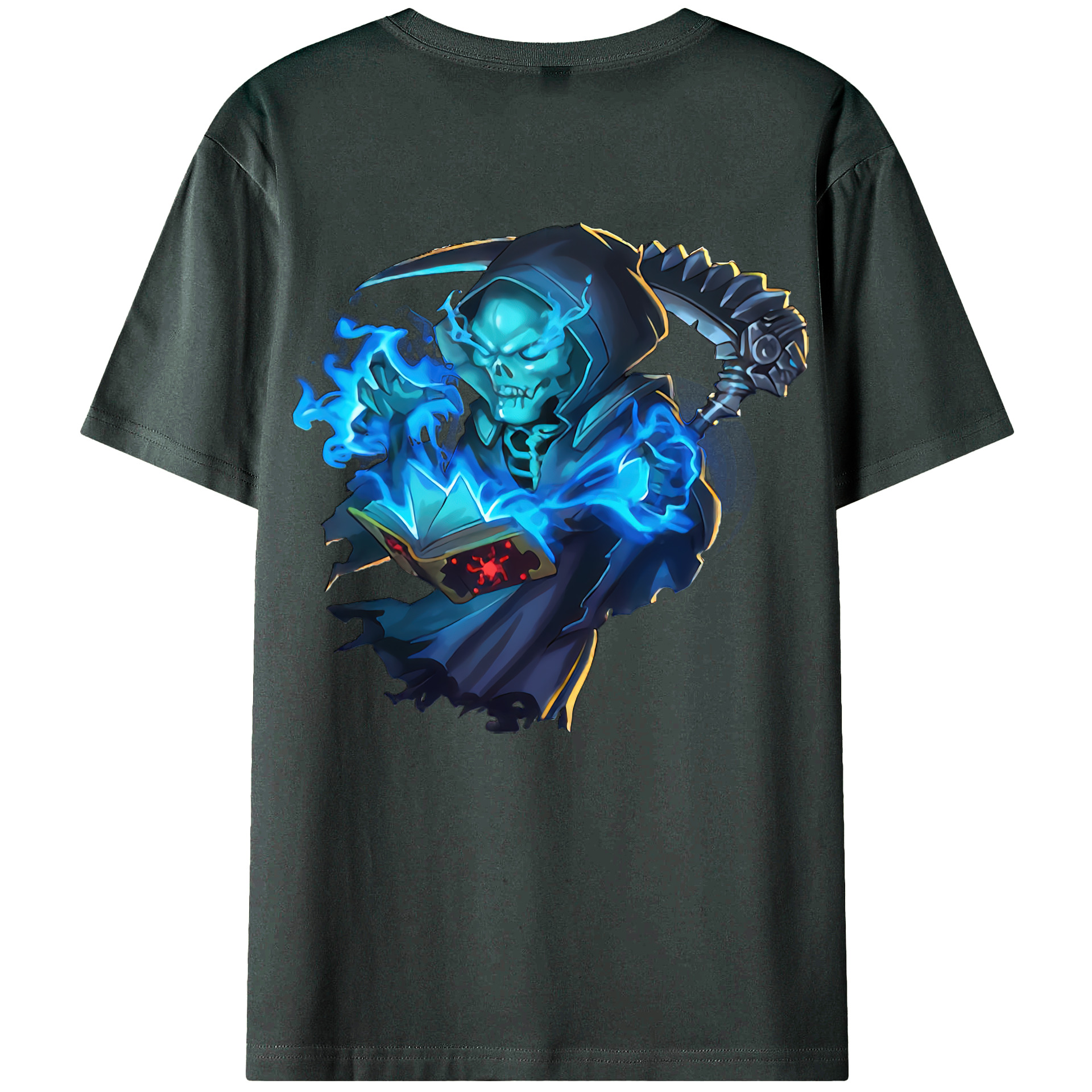 （画像用） リーグ・オブ・レジェンド League of Legends LOL 綿100％ メンズ半袖Tシャツ（バックプリント） 通気性